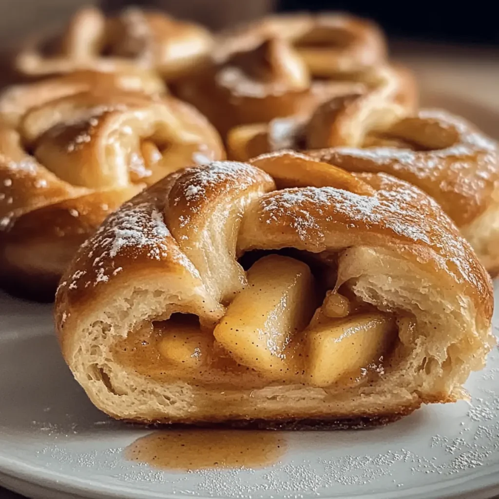 Vegan Apple Cinnamon Buns