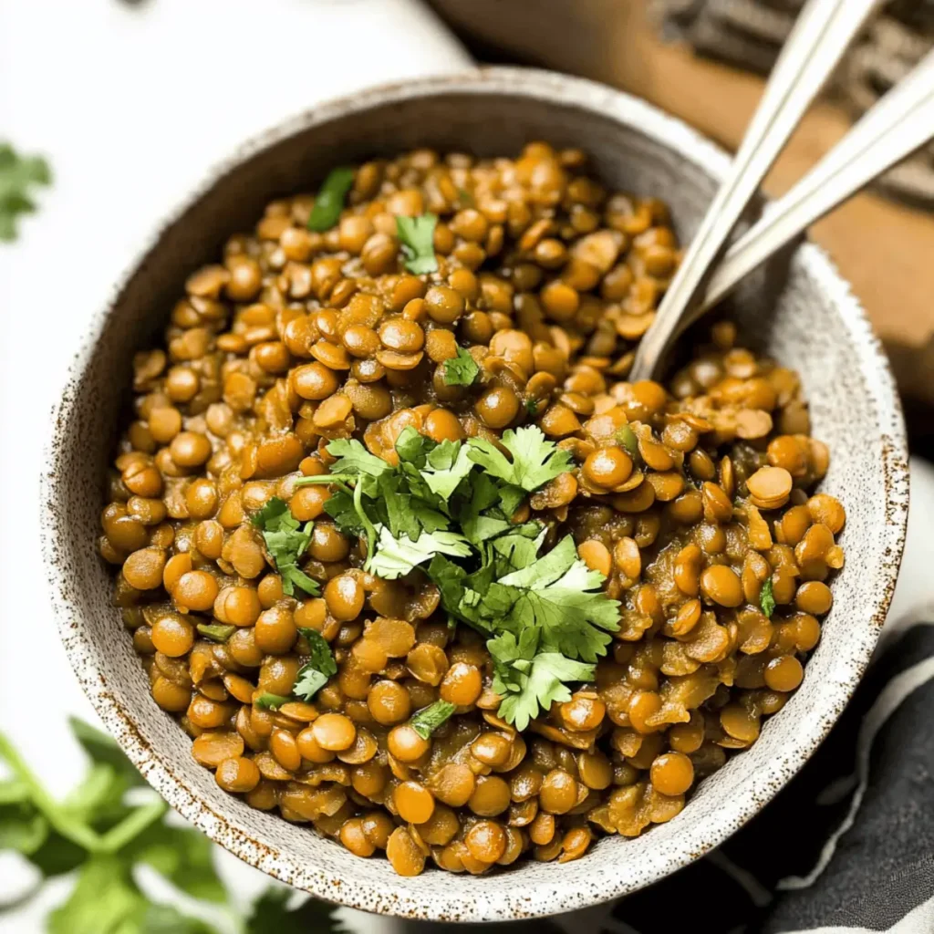 Savory Easy 20-Minute One Pot Lentils for Cozy Nights