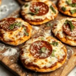 4-Ingredient Mini Pizzas