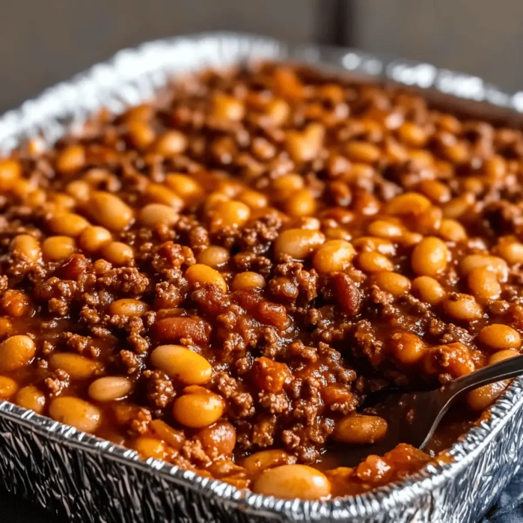Hearty Baked Beans & Ground Beef Casserole for Cozy Nights
