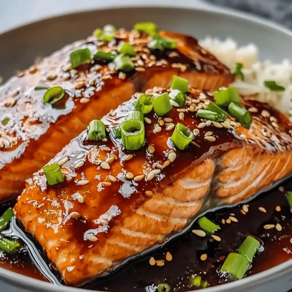 Baked Teriyaki Salmon