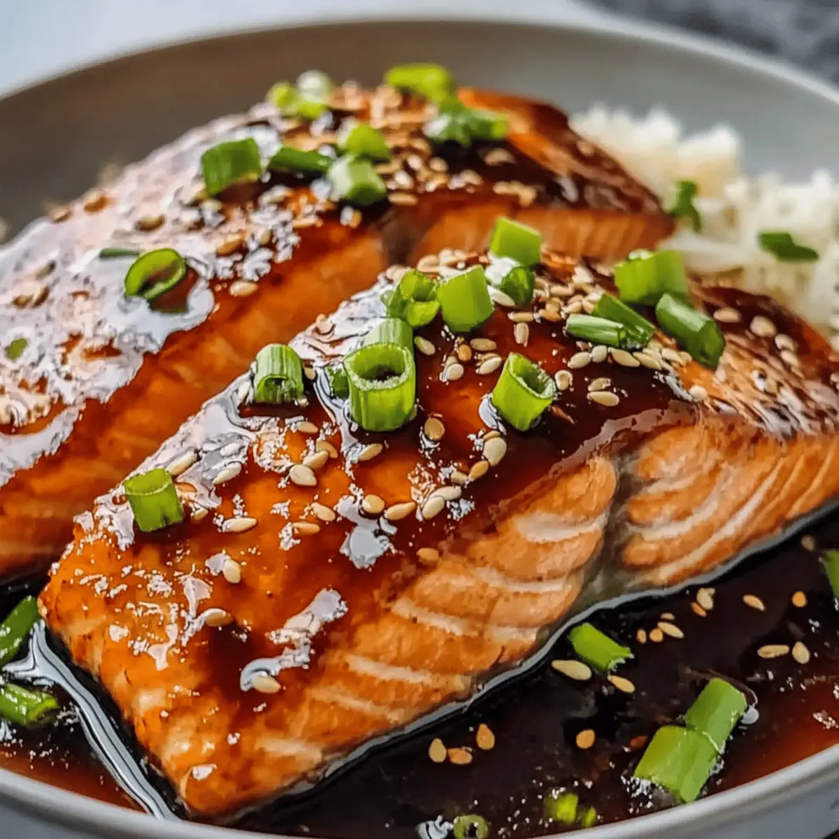 Baked Teriyaki Salmon