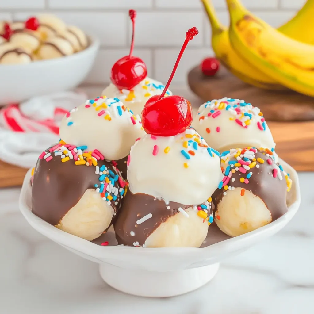 Irresistible Banana Split Truffles for Your Next Movie Night