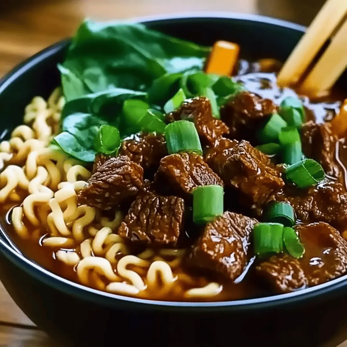 Beef Ramen Noodles