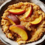 Brown Sugar Peach Cobbler