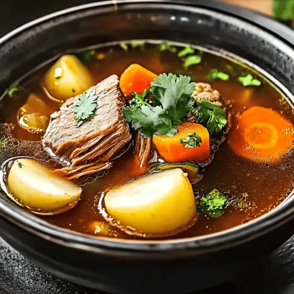 Comforting Caldo de Res: A Hearty Mexican Soup Delight
