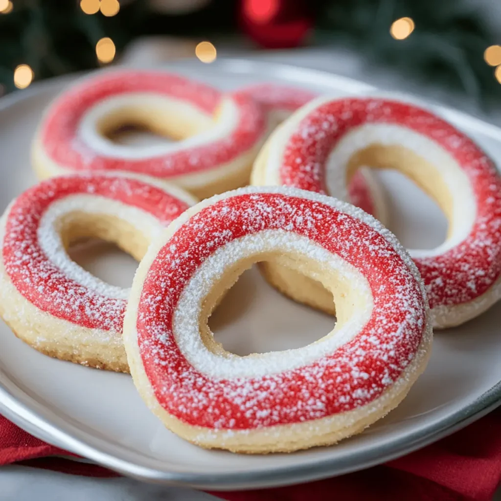 Candy Cane Cookies