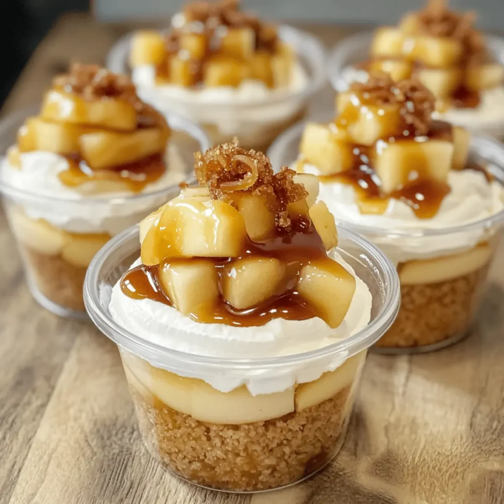 Caramel Apple Dessert Cups That Bring Fall Comfort Home
