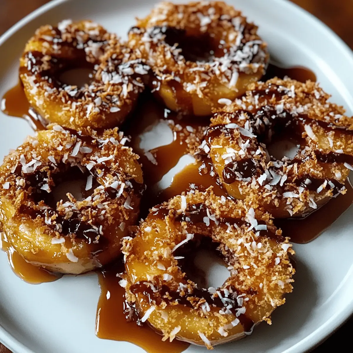 Caramelized Baked Apple Samoas