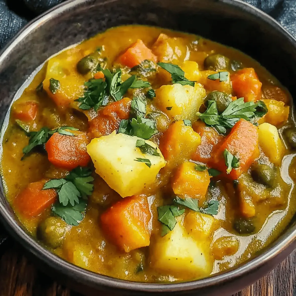 Caribbean Vegetable Curry