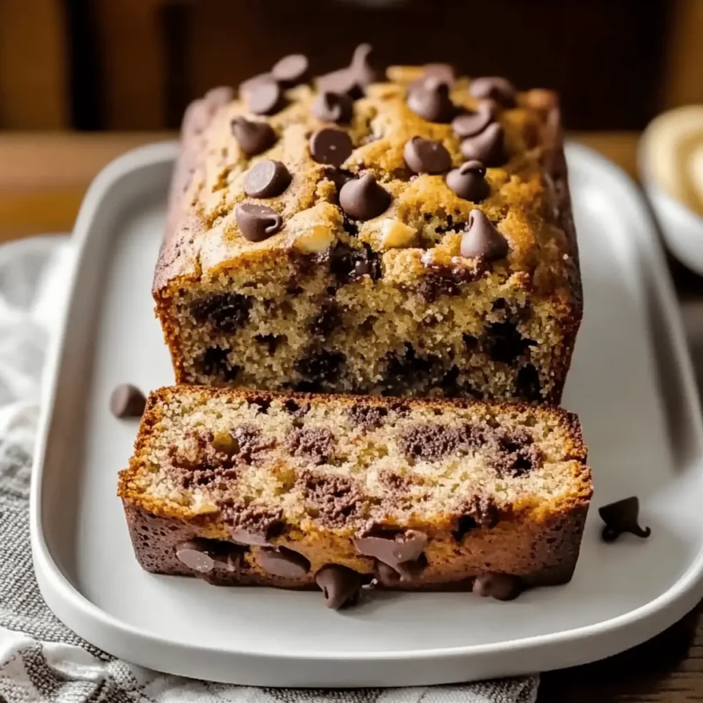 Chocolate Chip Banana Bread That’s Moist and Perfectly Sweet