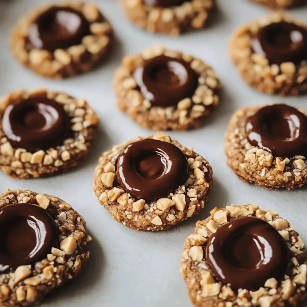 Delicious Chocolate Hazelnut Thumbprint Cookies You’ll Love