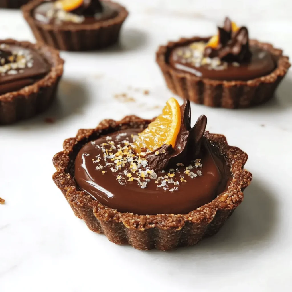 Chocolate Orange Tarts