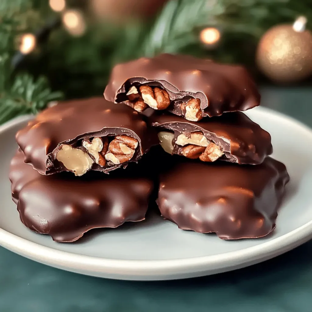 Christmas Pecan Turtles
