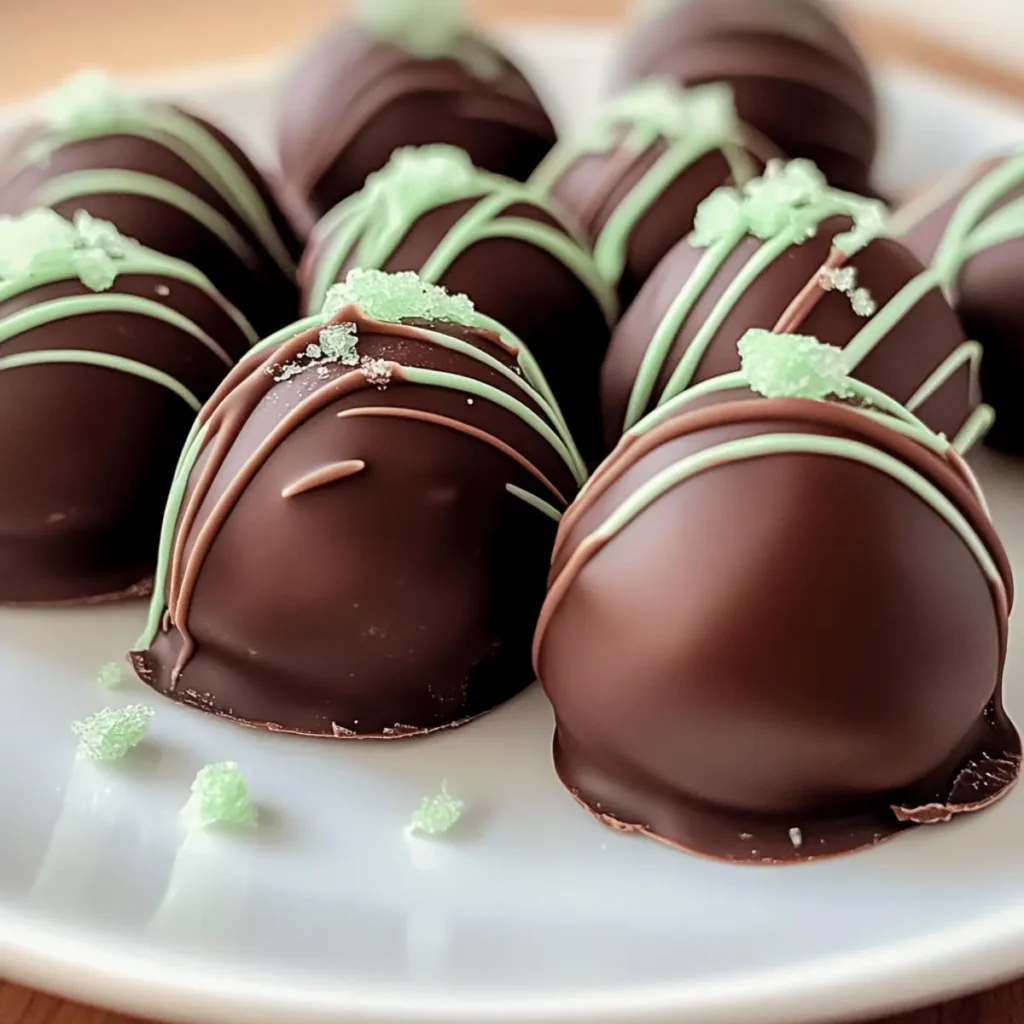 Creamy Andes Mint Chocolate Truffles to Satisfy Your Sweet Cravings