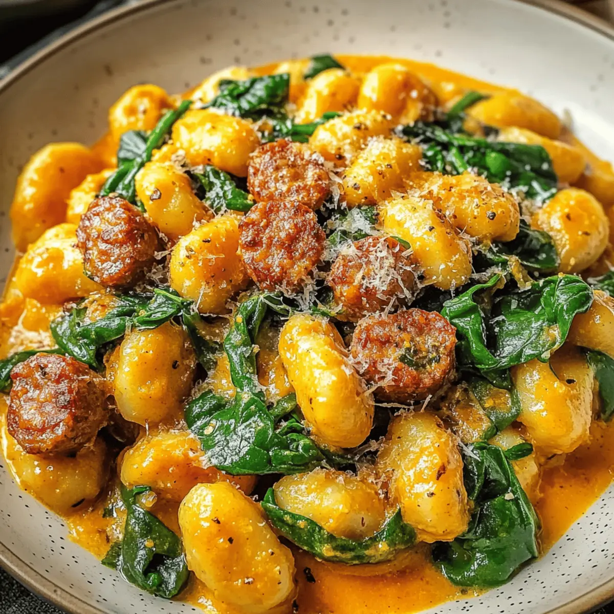 Creamy Pumpkin Gnocchi