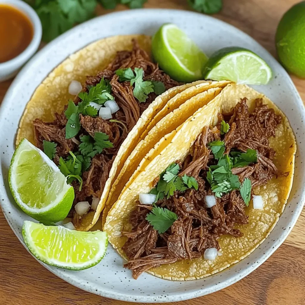 Crock-Pot Shredded Beef Tacos
