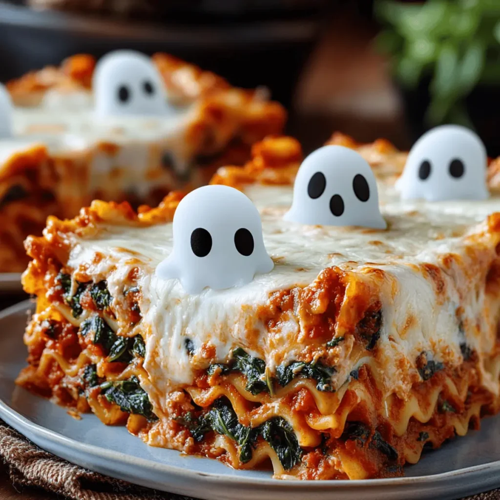 Ghostly Lasagna: A Spooktacular Comfort Food to Savor
