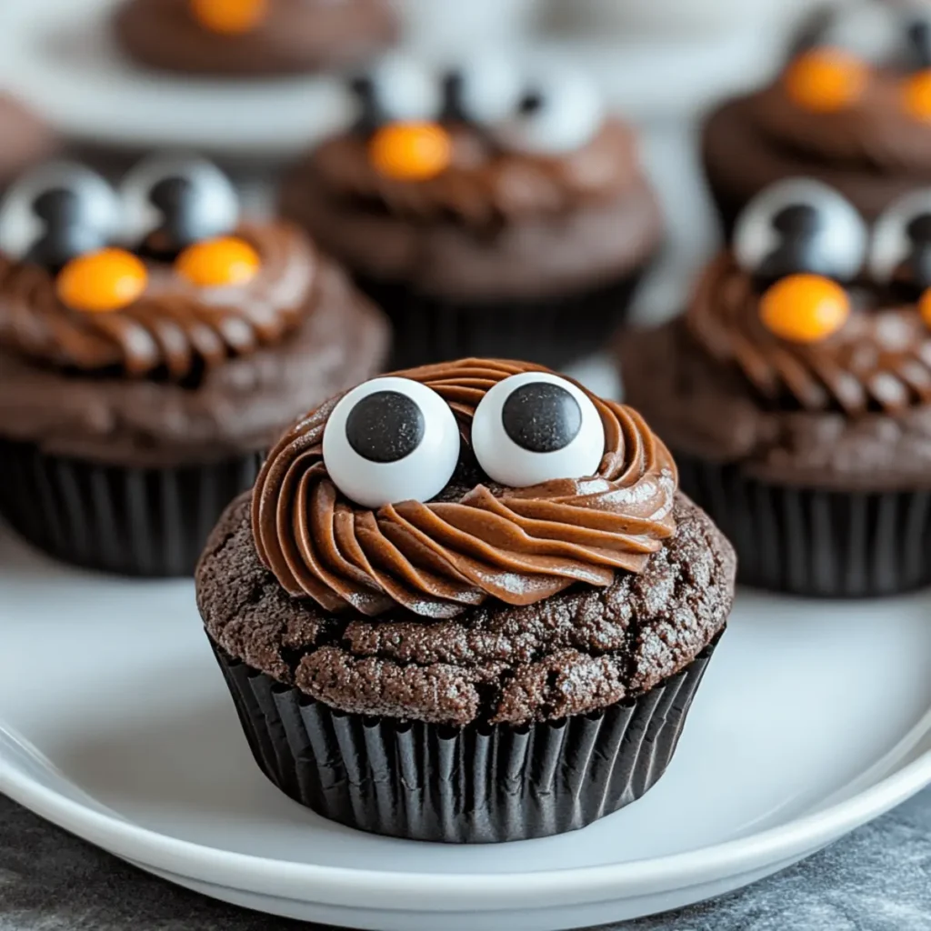 Halloween Bat Cupcakes