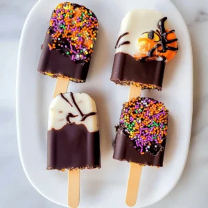 Halloween Cakesicles