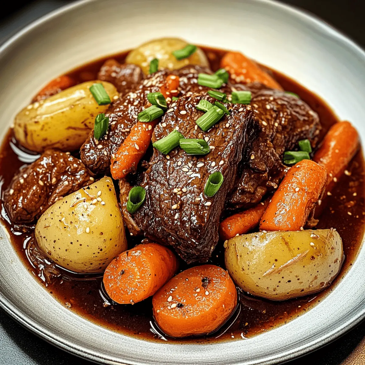 Korean Style Pot Roast