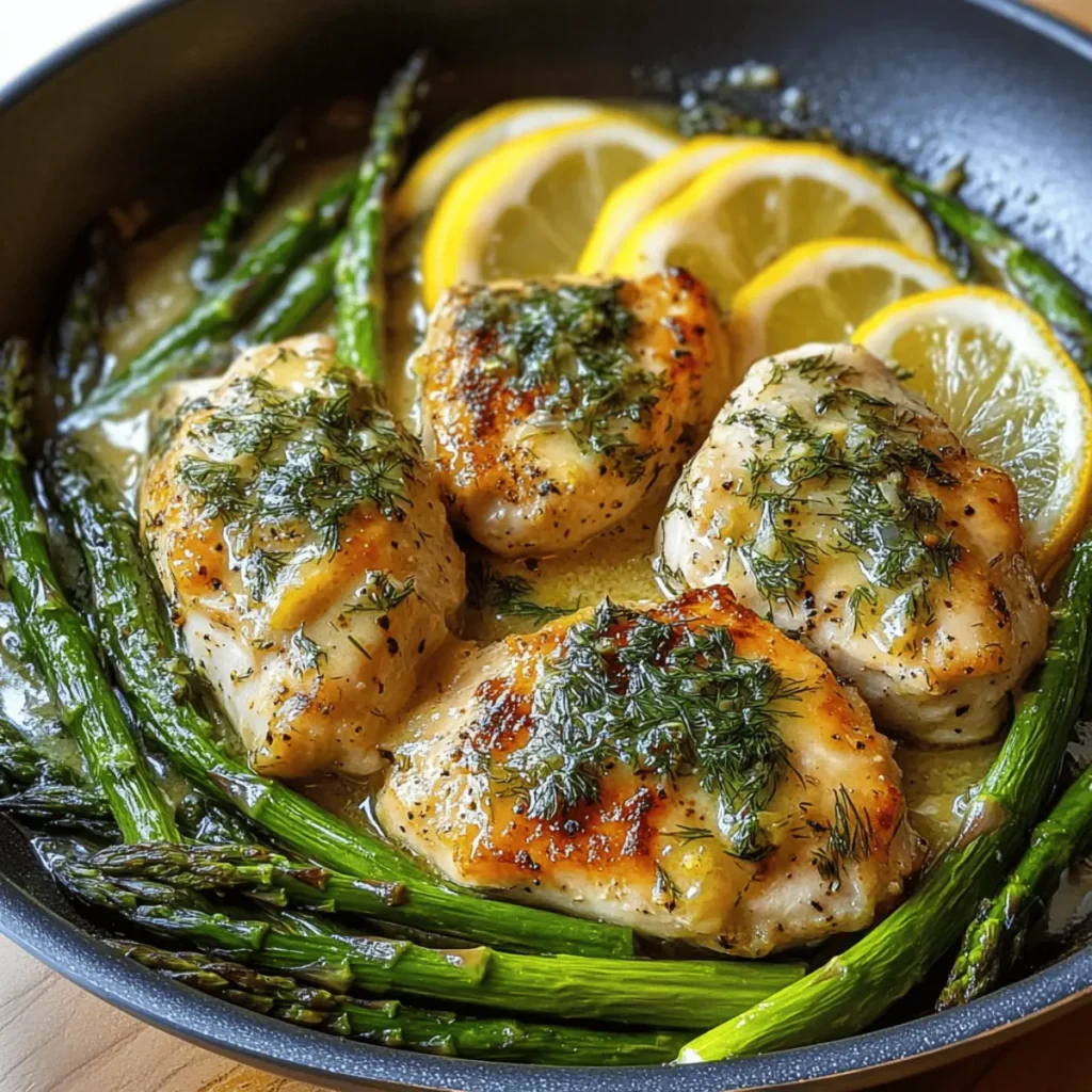 Lemon and Dill Butter Garlic Chicken for a Cozy Dinner