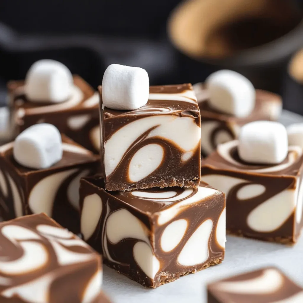 Irresistible Marshmallow Swirl Fudge You Can Make Today