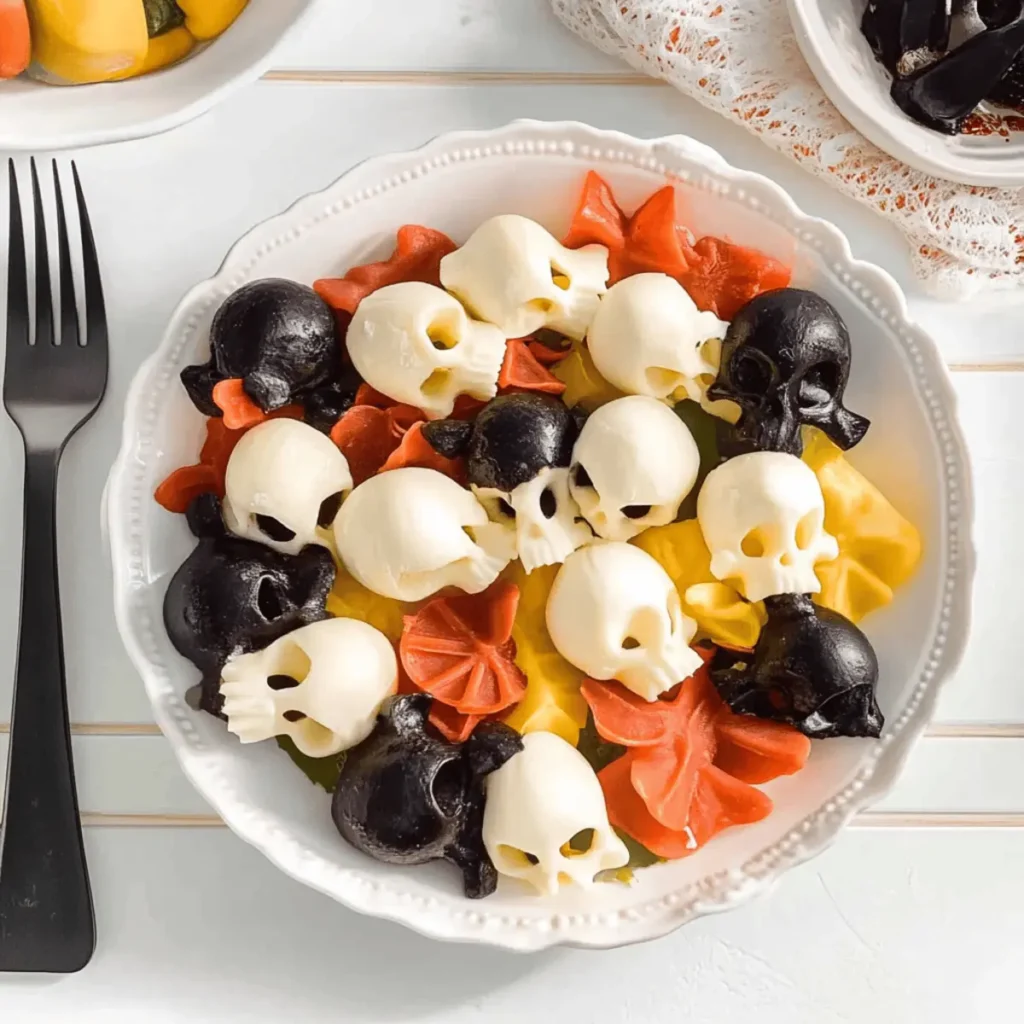 Mozzarella Cheese Skulls