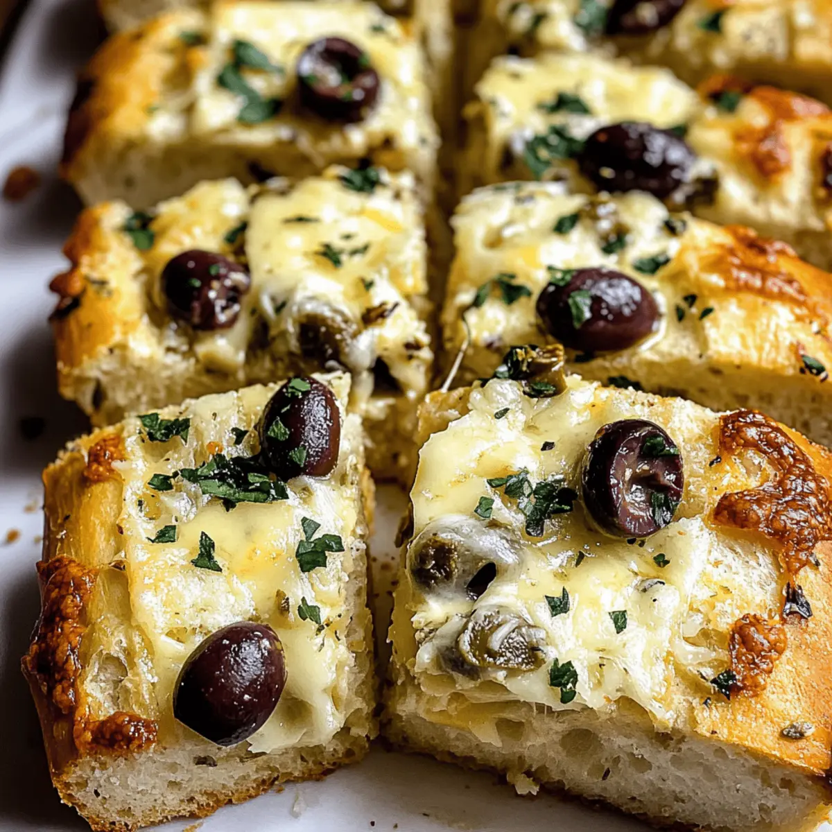 Olive Cheese Bread