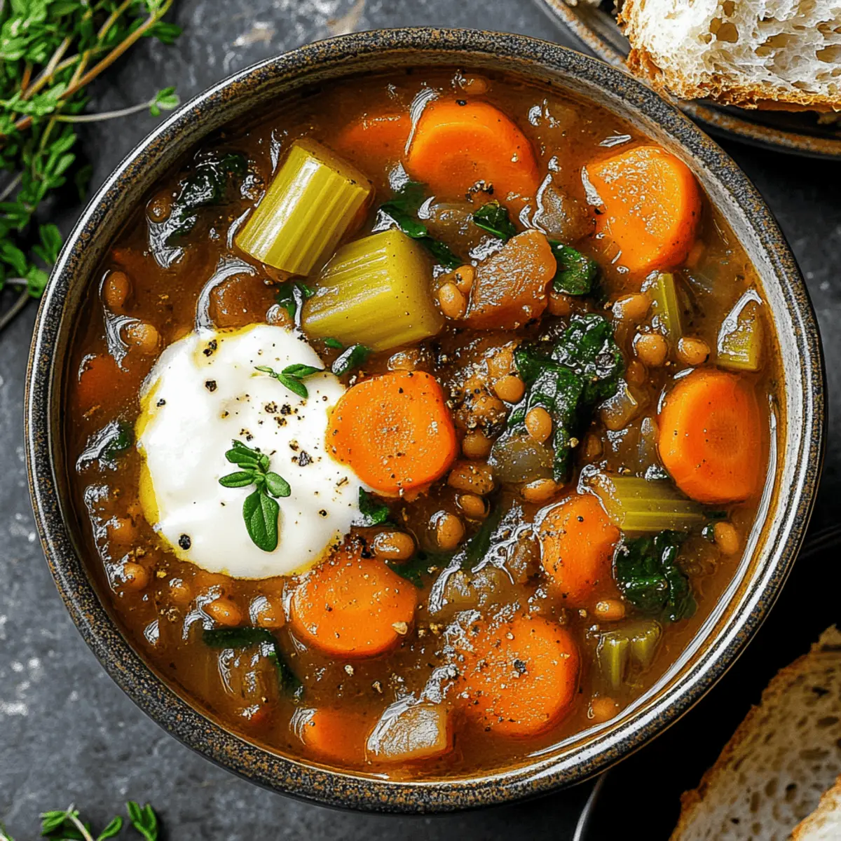 One‑Pot Vegetable & Lentil Stew