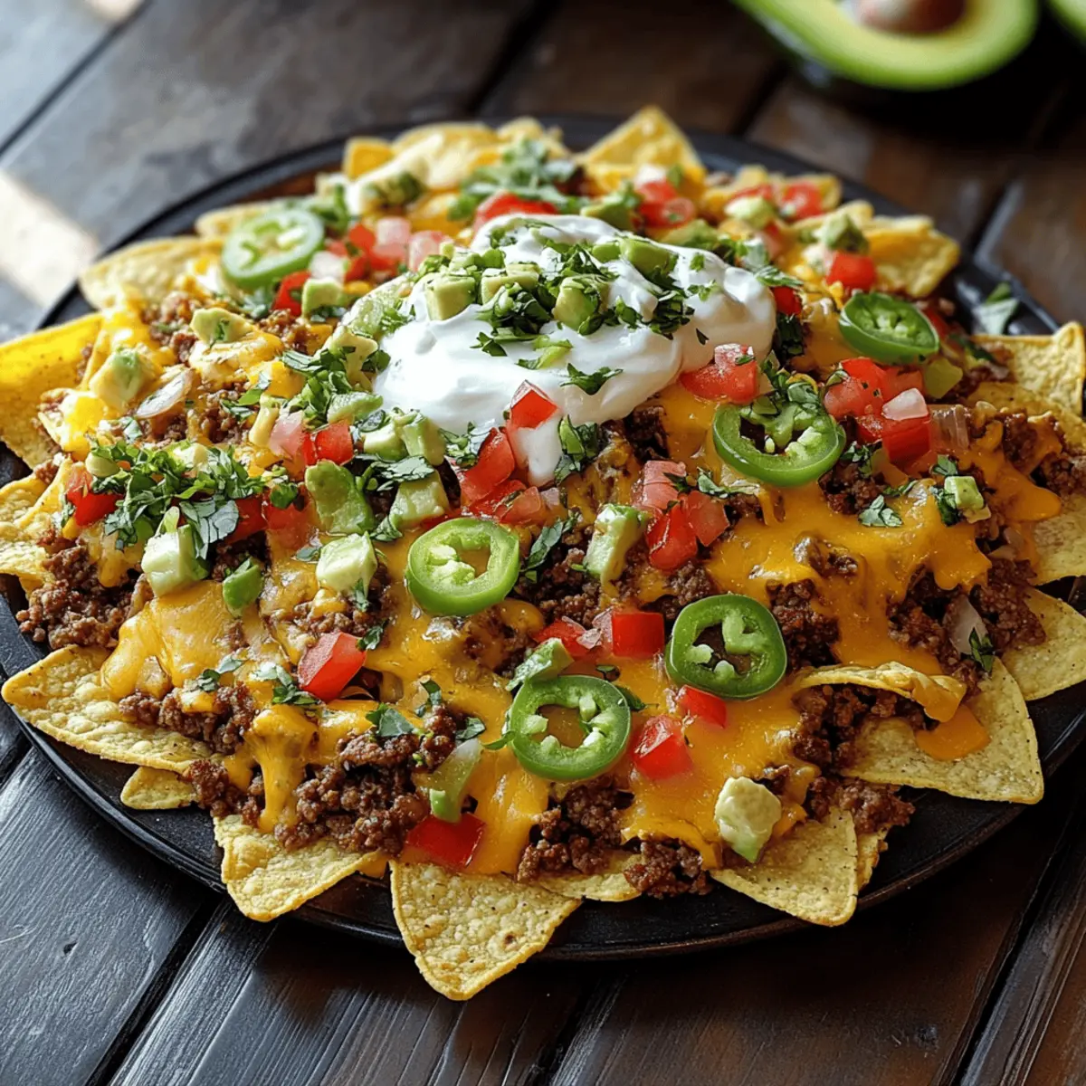 Oven-Baked Nachos