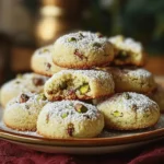 Pistachio Wedding Cookies