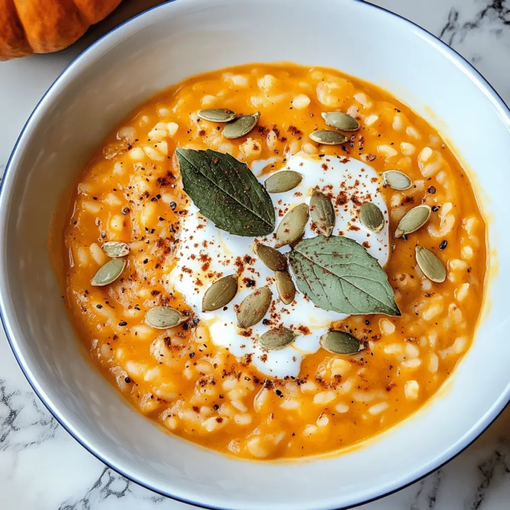 Creamy Pumpkin Risotto for Cozy Fall Nights