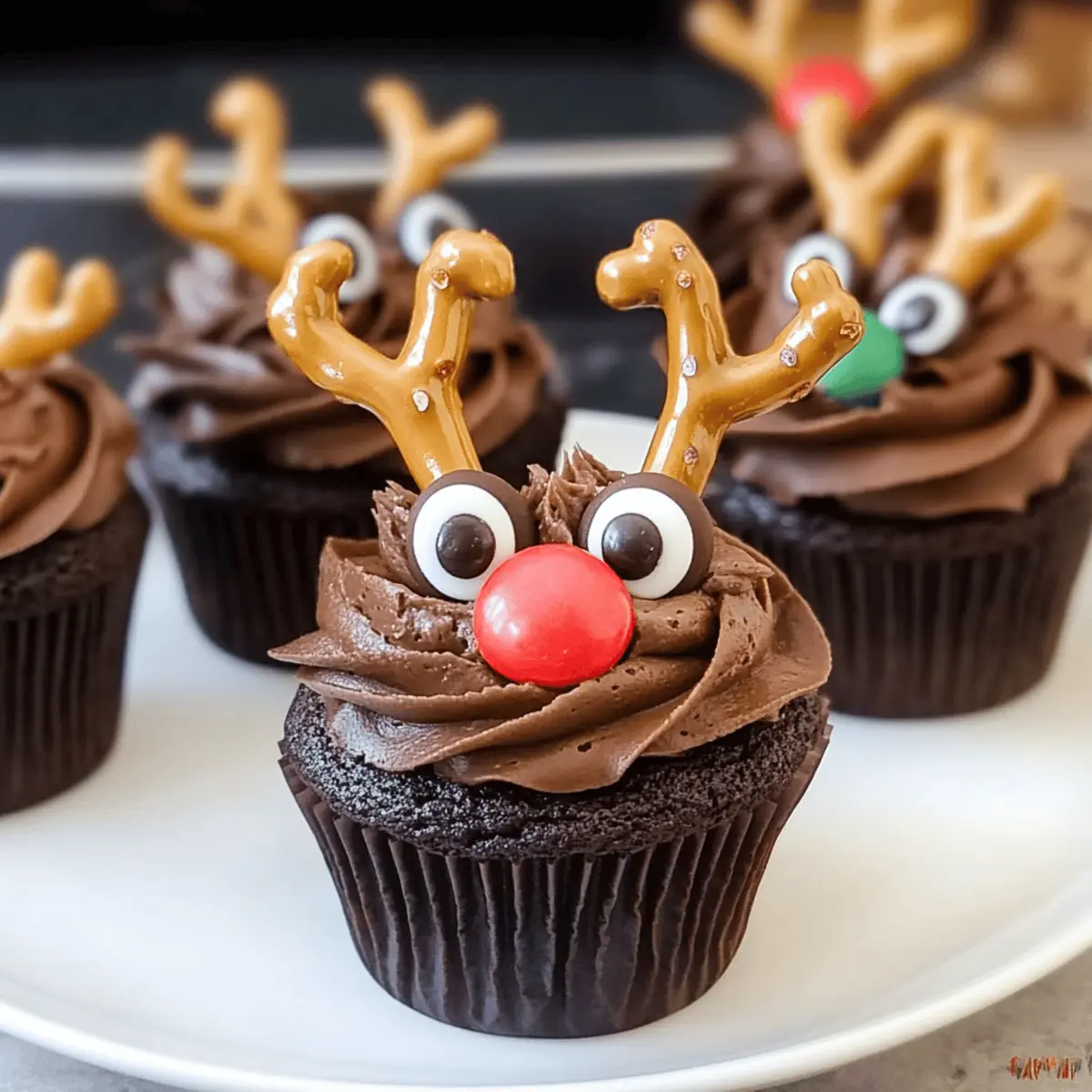 Reindeer Cupcakes