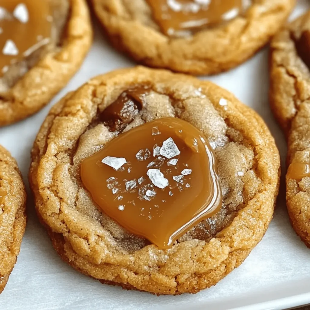 Irresistibly Soft Salted Caramel Cookie Recipe to Savor