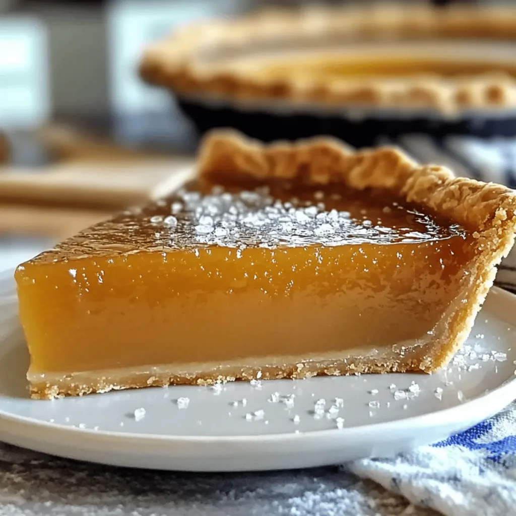 Salted Honey Pie