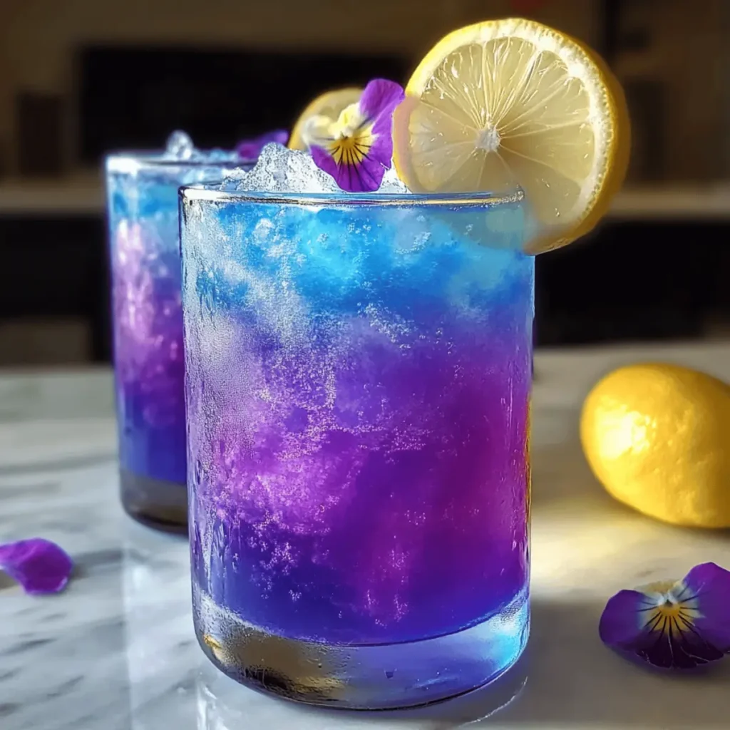 Simple Color-Changing Magic Lemonade
