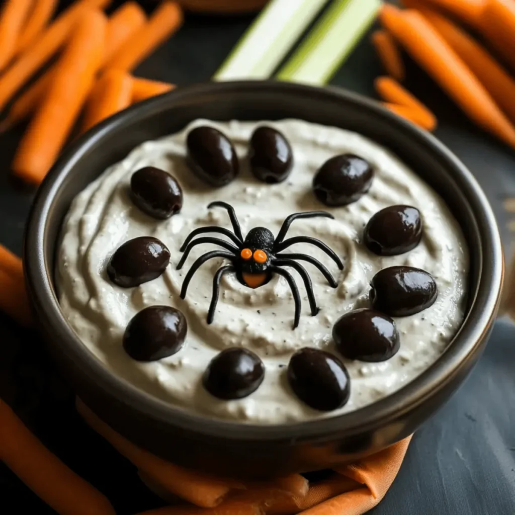 Spider Egg Ranch Dip