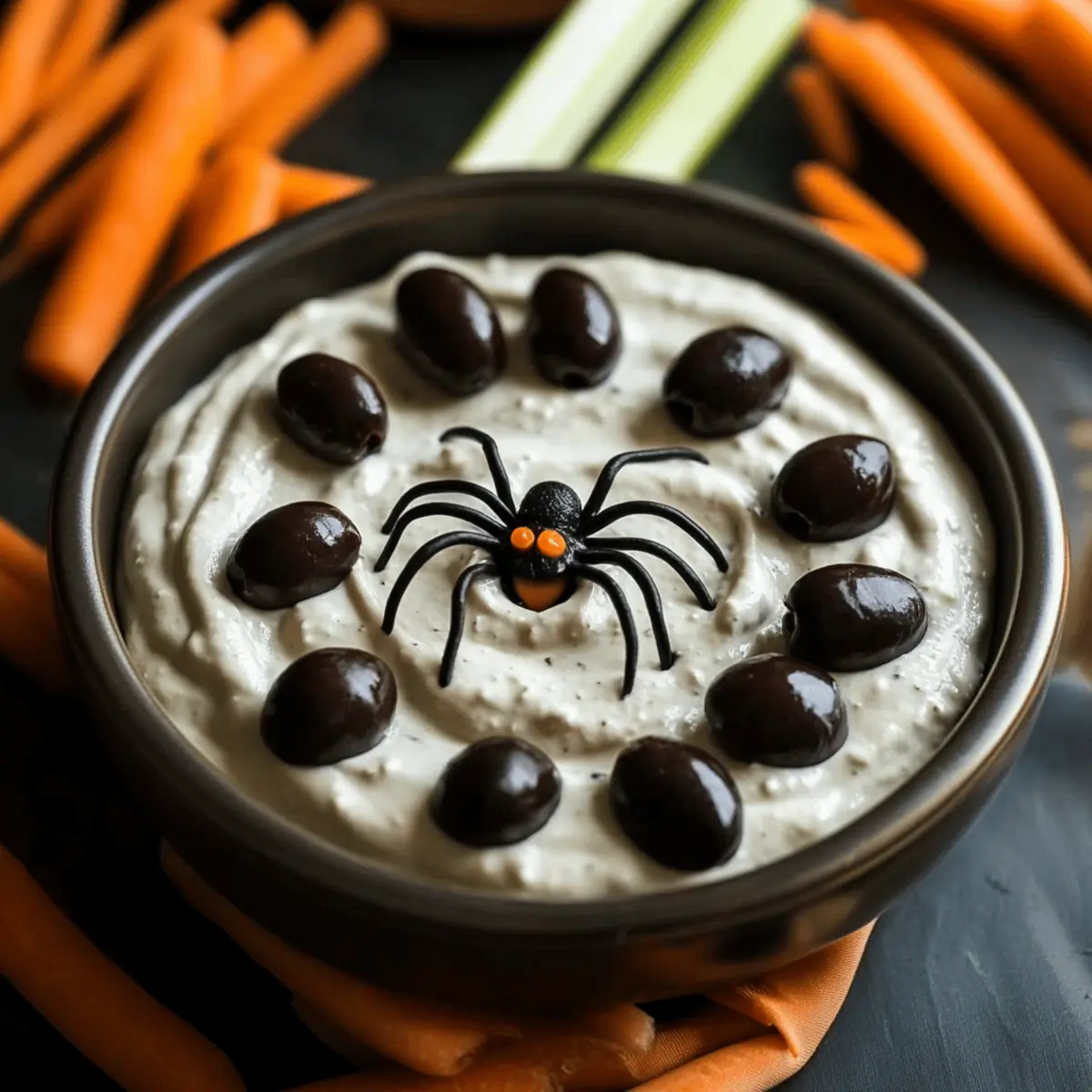 Spider Egg Ranch Dip