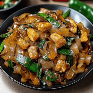 Street Style Thai Drunken Noodles