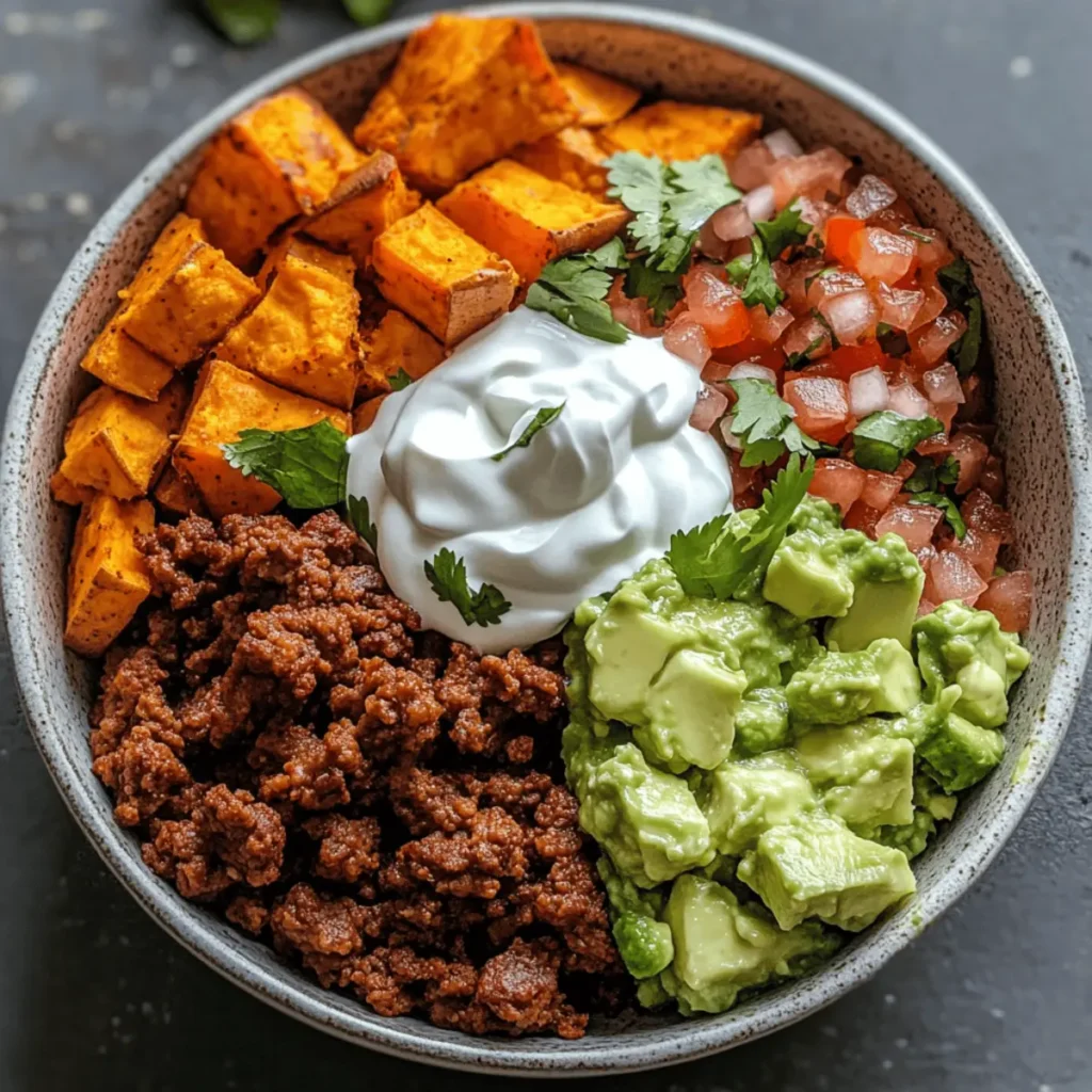 Sweet Potato Taco Bowl