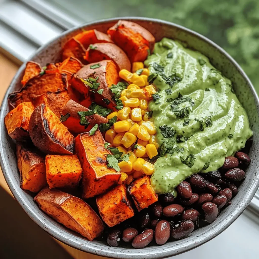 Sweet Potato and Black Bean Bowl