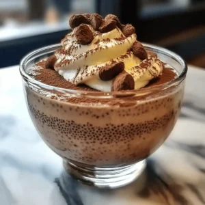 Tiramisu Chia Pudding