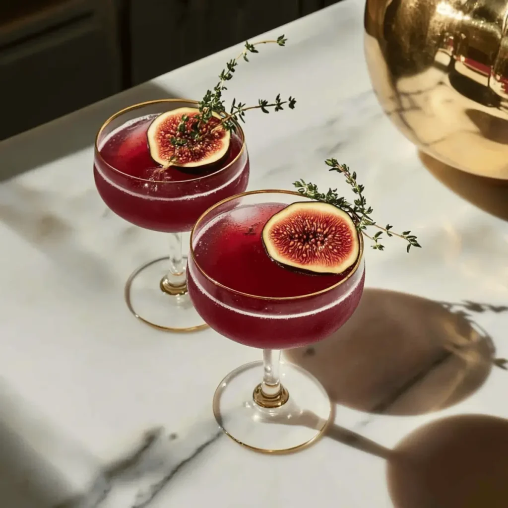 Vampire’s Fig & Thyme Punch