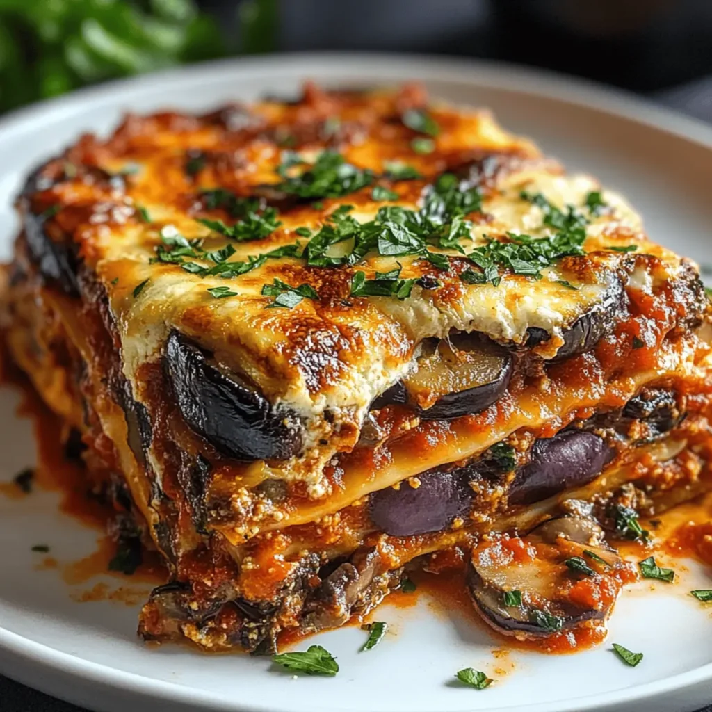 Delicious Vegetarian Eggplant Lasagna That’s Guilt-Free Goodness