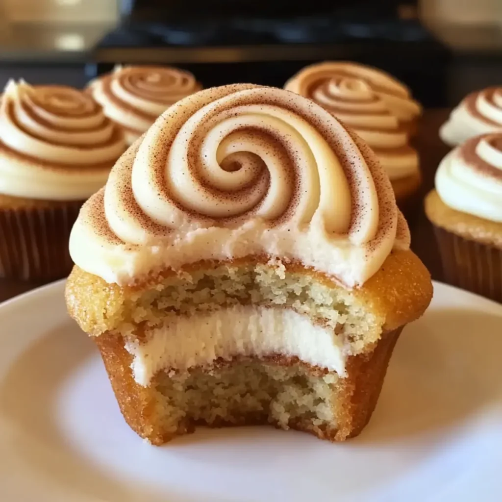 Cinnamon Roll Cupcakes With Swirl Frosting That Wow!