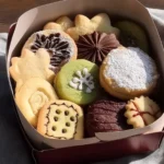 Holiday Butter Cookie Box