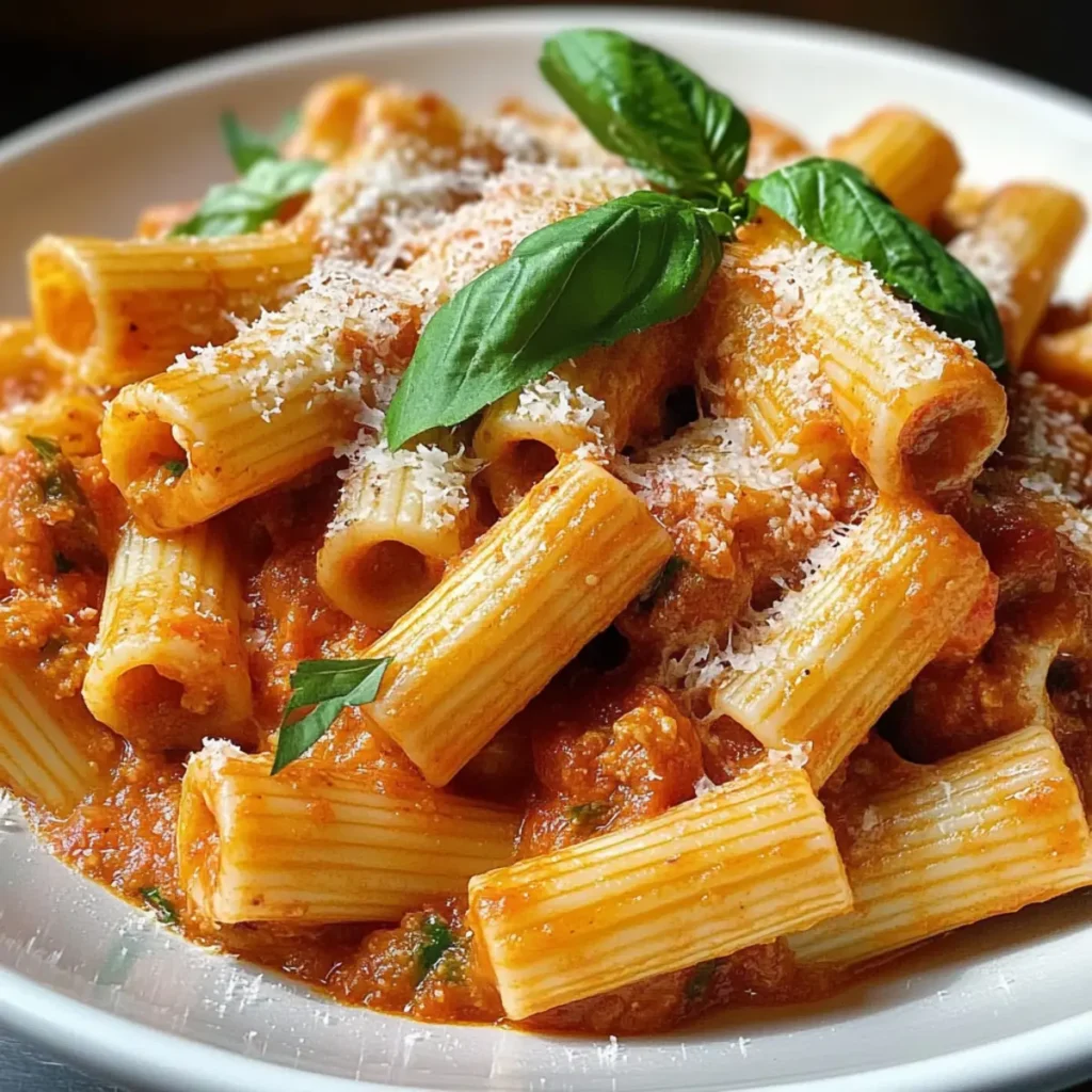 Creamy Spicy Italian Rigatoni: Comfort Food with a Kick
