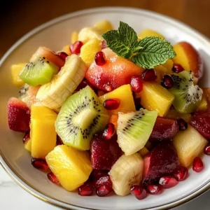 Tropical Fruit Salad with Citrus Zest