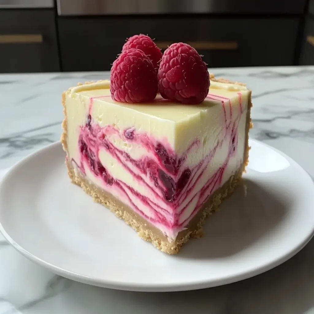 Raspberry cheese cake